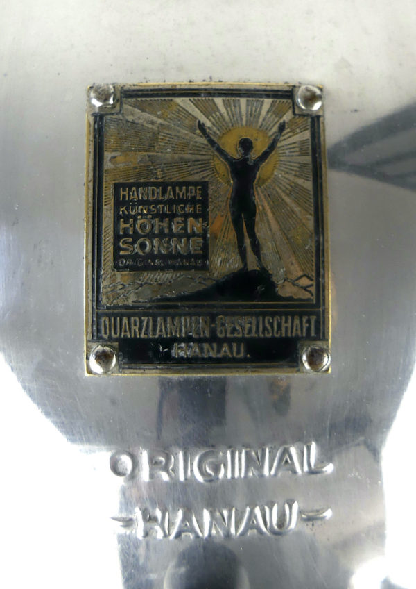 Lampe de bureau Original Hanau (détail)
