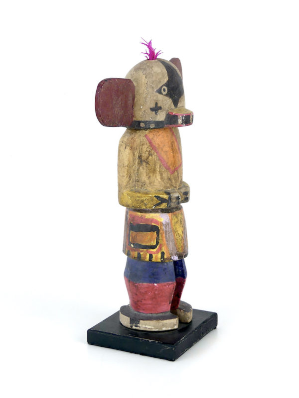 Poupée Kachina aux grandes oreilles plates en bois (3/4)