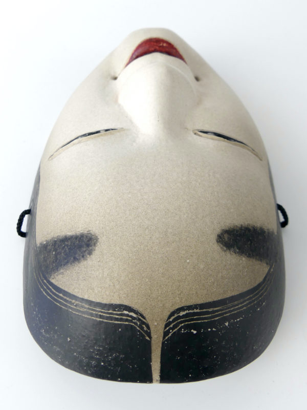 Masque zō-onna ancien théâtre Nô Shōwa (dessus)