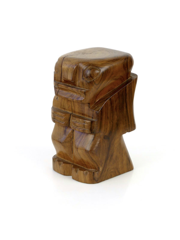 Tiki calédonien en bois précieux (3/4)