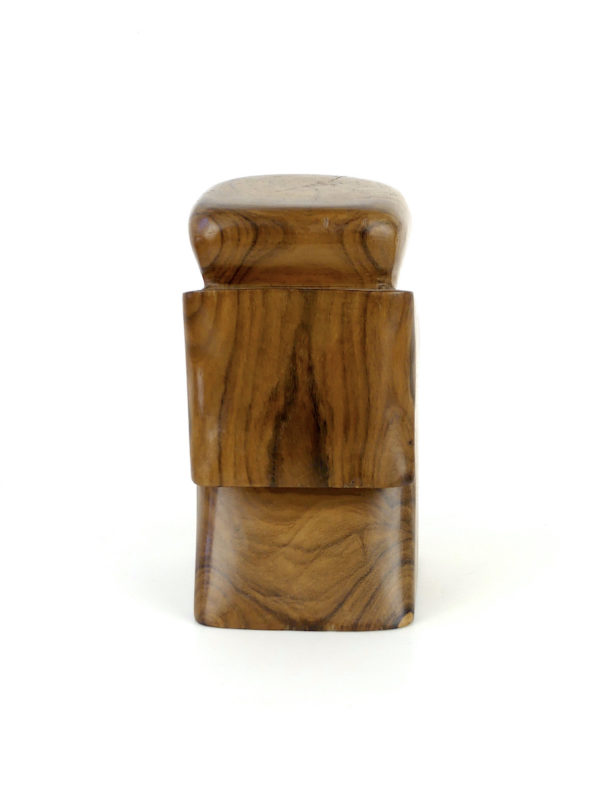 Tiki calédonien en bois précieux (dos)