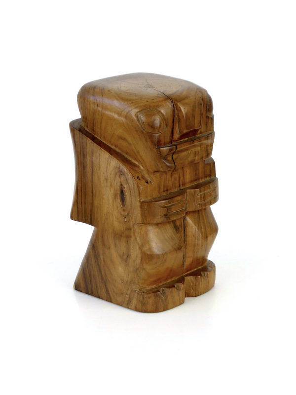 Tiki calédonien en bois précieux (3/4)
