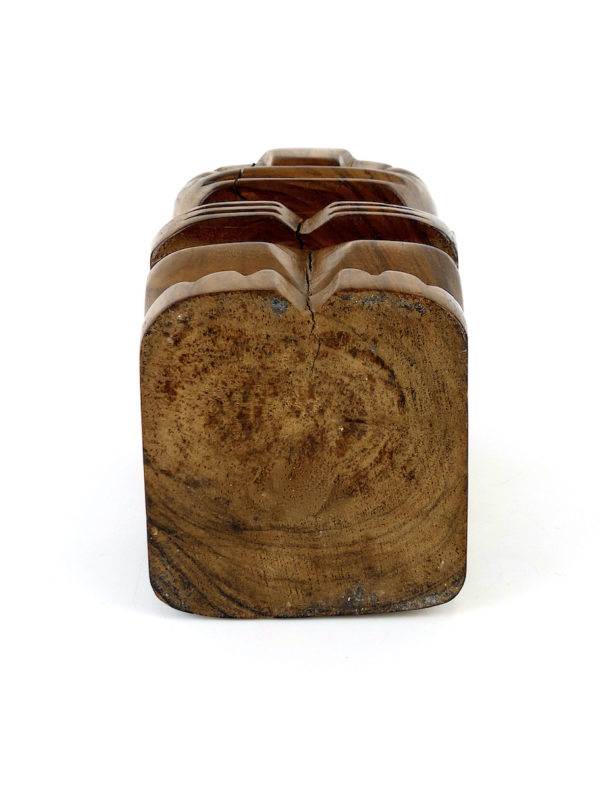 Tiki calédonien en bois précieux (dessous)