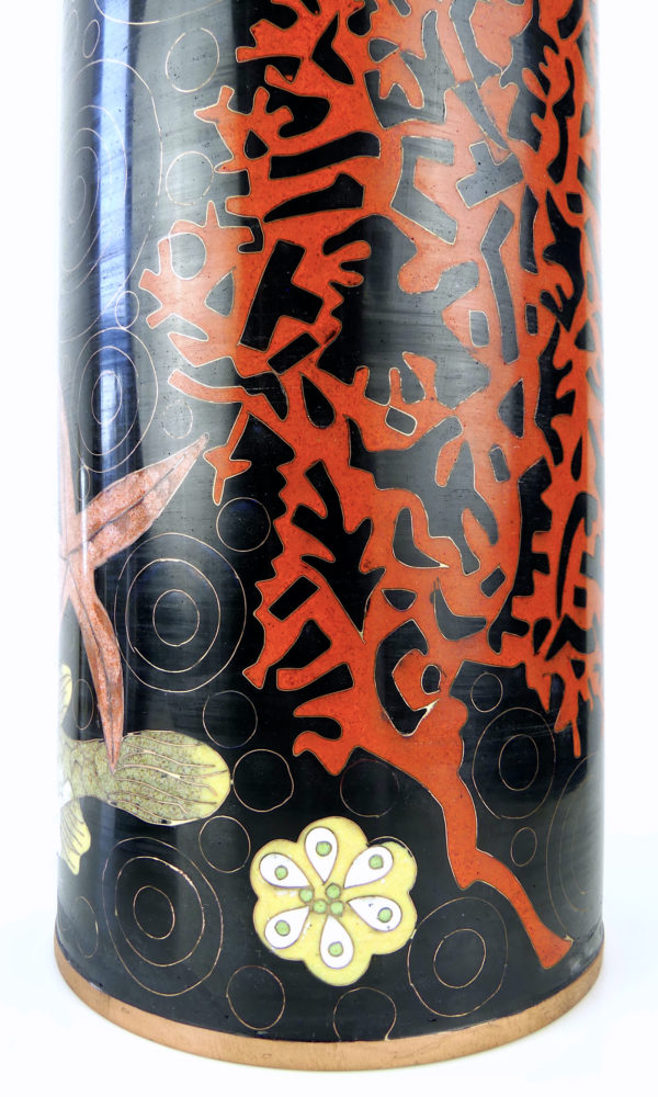 Pot à thé Koh Samui en cloisonné Fabienne Jouvin (détail)