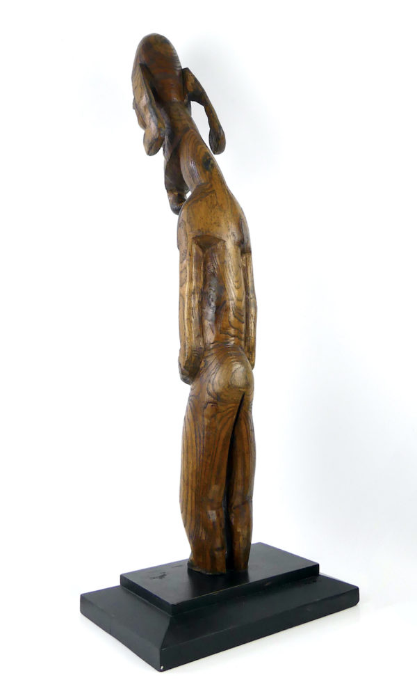 Très grand Moaï Kavakava Rapa Nui (3/4 dos)