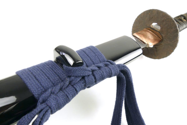Grand katana ondachi sabre japonais Edo (détail)