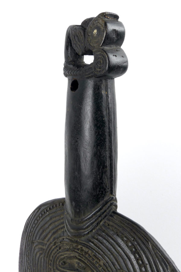 Kotiate rakau ancien grande massue Maori (détail)