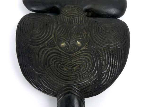 Kotiate rakau ancien grande massue Maori (teko teko)