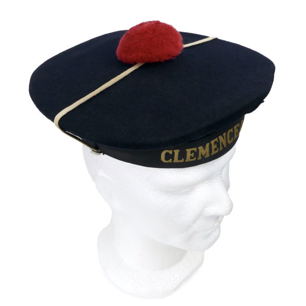 Bachi du Clem de 1965 bonnet de marin du Clemenceau (dessus 3/4)