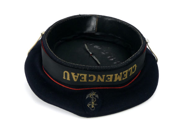 Bachi du Clem de 1965 bonnet de marin du Clemenceau (dessous)