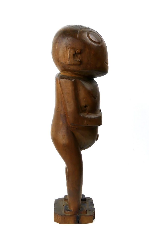 Figure féminine tiki mi-XXe (profil)