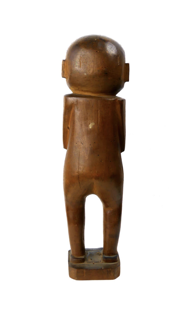 Figure féminine tiki mi-XXe (dos)