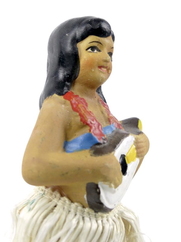 Petite Hula Girl vintage Hawaii collector (détail)