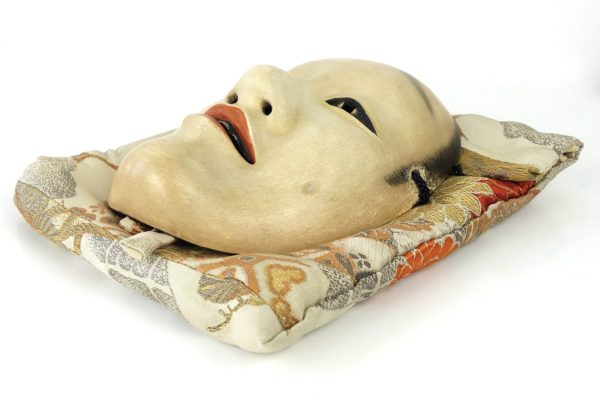 Masque Nô Jyuroku signé Tajima Mitsuharu (3/4)