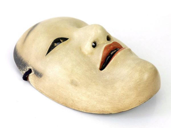 Masque Nô Jyuroku signé Tajima Mitsuharu (3/4)