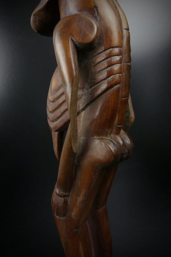 Moaï Kavakava ancien Rapa Nui (détail)