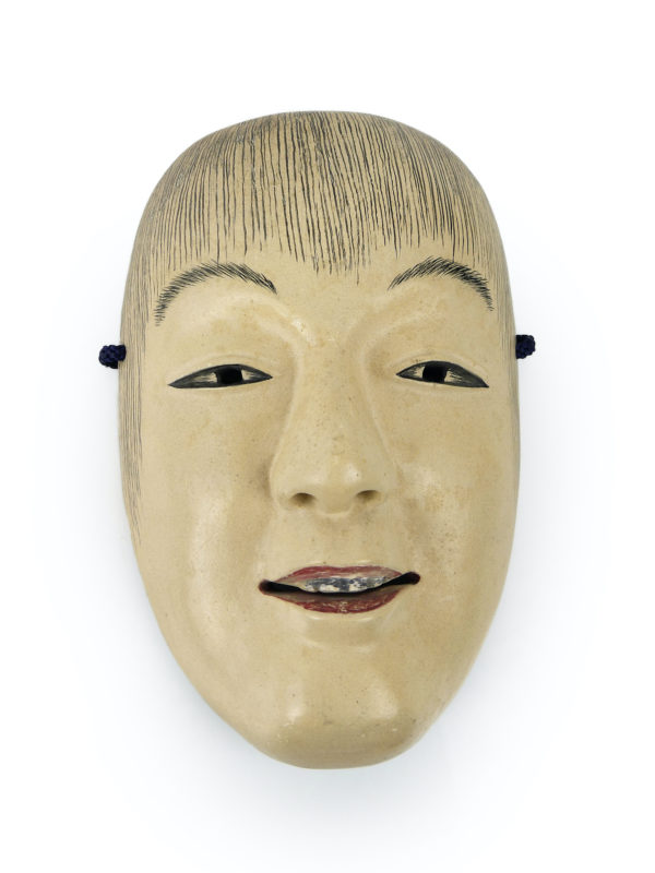 Masque Nô Doji jeune garçon Japon Taishō (face)