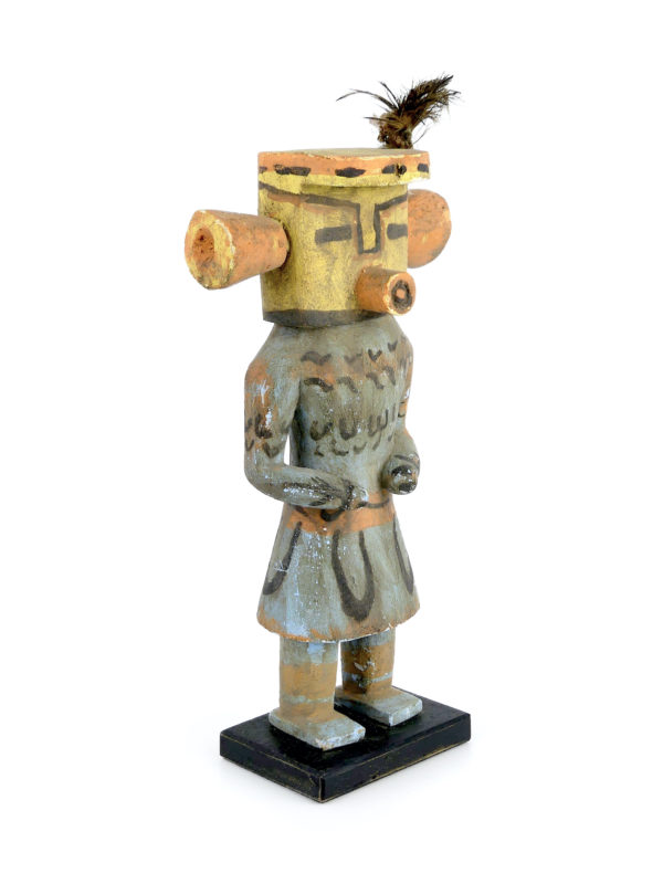 Poupée Kachina aux oreilles coniques Hopi Arizona USA (3/4)