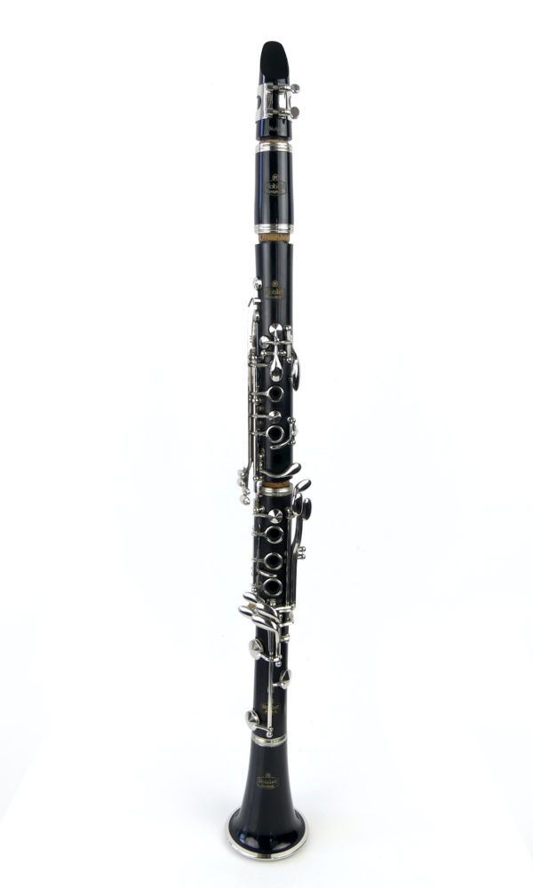 Clarinette N NOBLET Paris et flight case noir des années 70 (face)