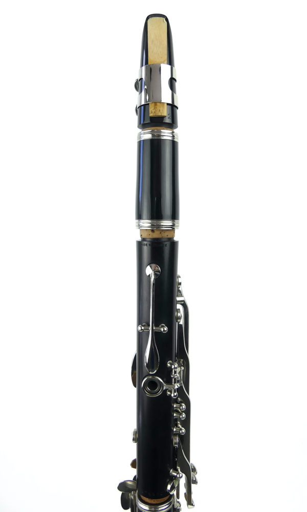 Clarinette N NOBLET Paris et flight case noir des années 70 (détail)