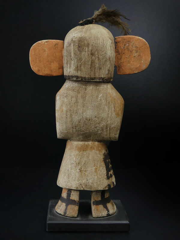 Poupée Kachina aux grandes oreilles plates Hopi (dos)
