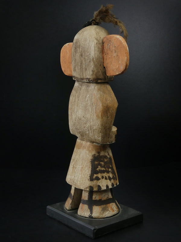 Poupée Kachina aux grandes oreilles plates Hopi (3/4 dos)