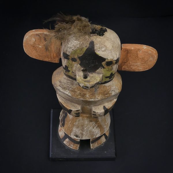 Poupée Kachina aux grandes oreilles plates Hopi (dessus)