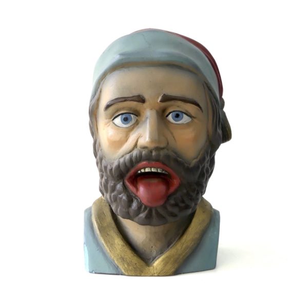 Gaper hollandais à la barbe frisée (face)