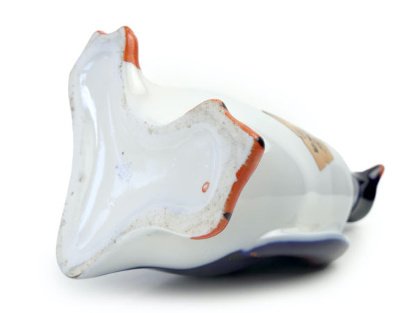 Bouteille pingouin en porcelaine Lomonosov 1960 (dessous)