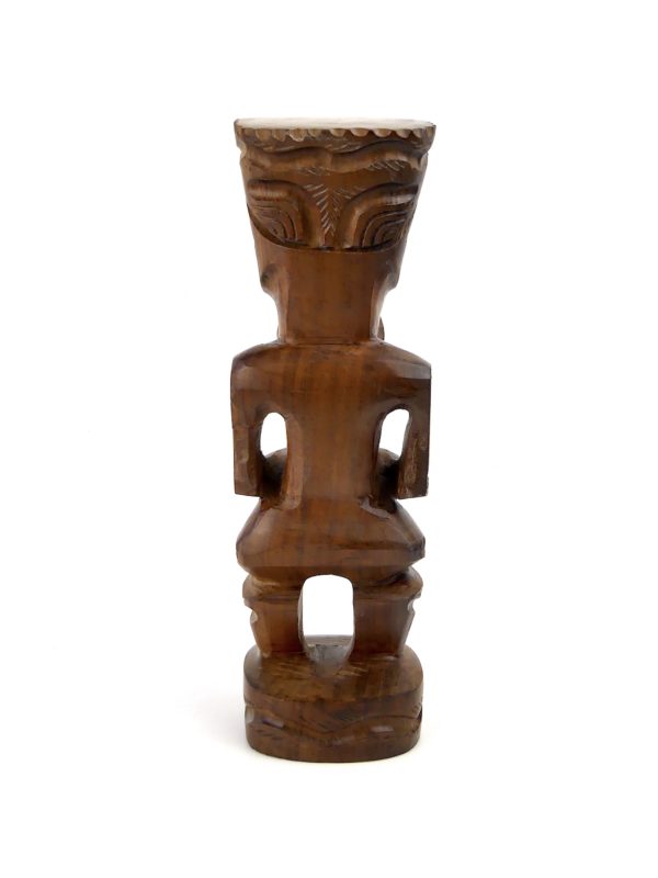 Petit Tiki couronné en bois de rose (dos)