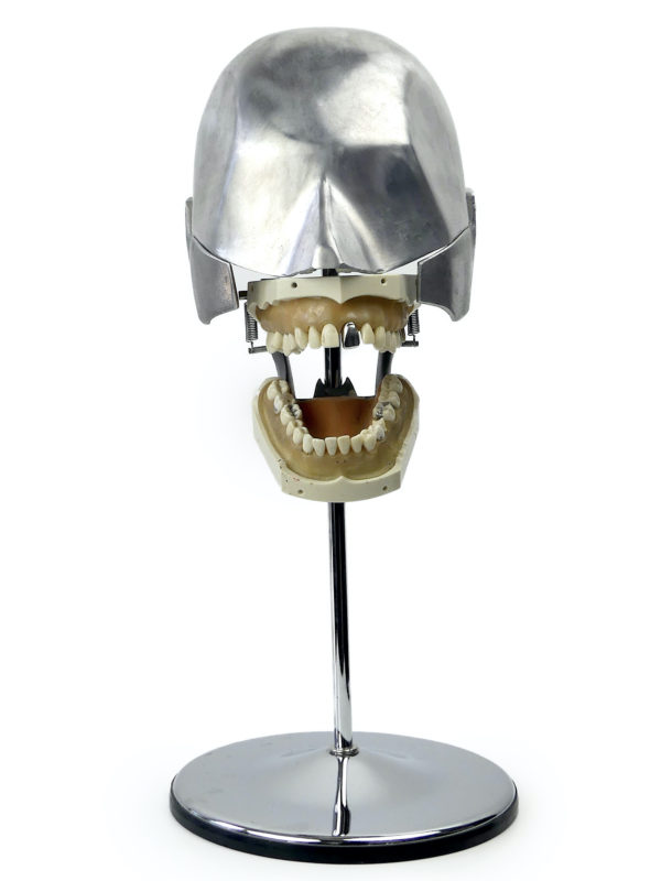 Tête fantôme dentaire vintage des années 60 (face)