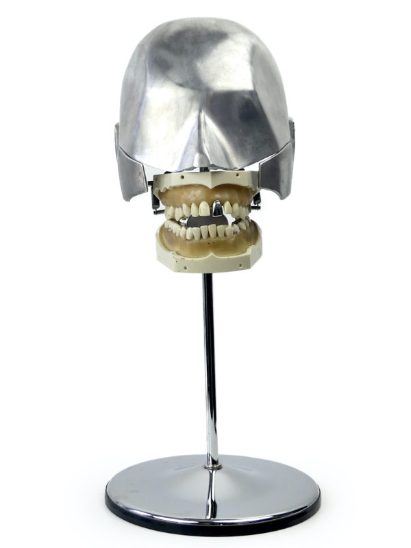 Tête fantôme dentaire vintage des années 60 (face)
