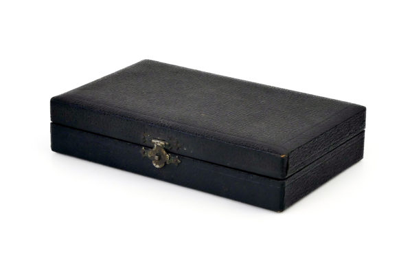 Modèle hémi-mandibule humaine en pyralène 1900 Allemagne (coffret)