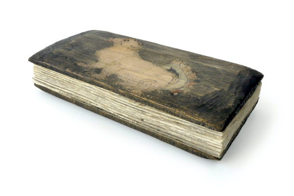 Carnet de tatouage de protection birman Sak Yant (plié)