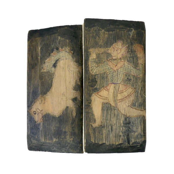 Carnet de tatouage de protection birman Sak Yant (couverture)