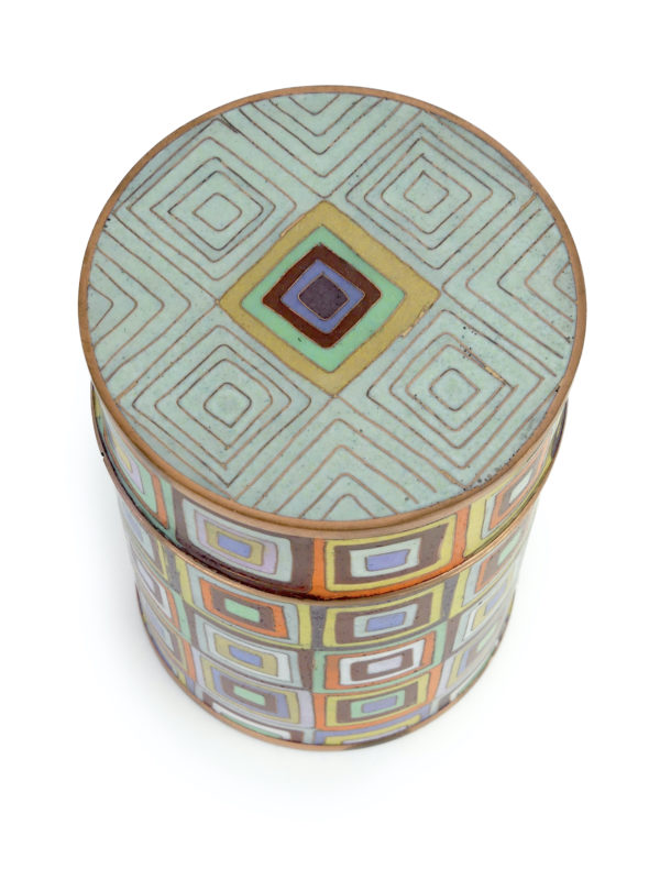 Boîte cloisonnée Sweet Tibet Fabienne Jouvin (dessus 3/4)