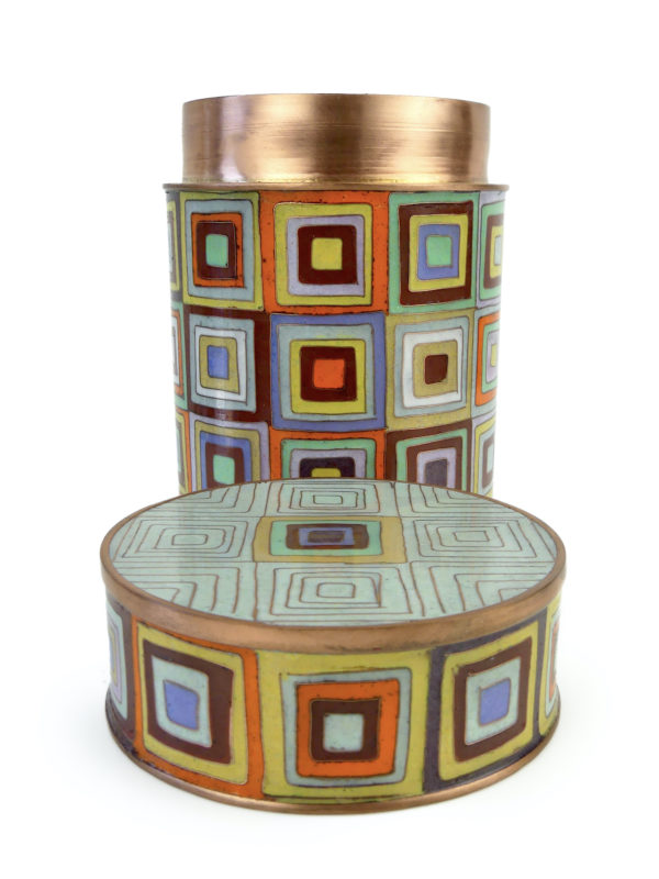 Boîte cloisonnée Sweet Tibet Fabienne Jouvin (ouvert)