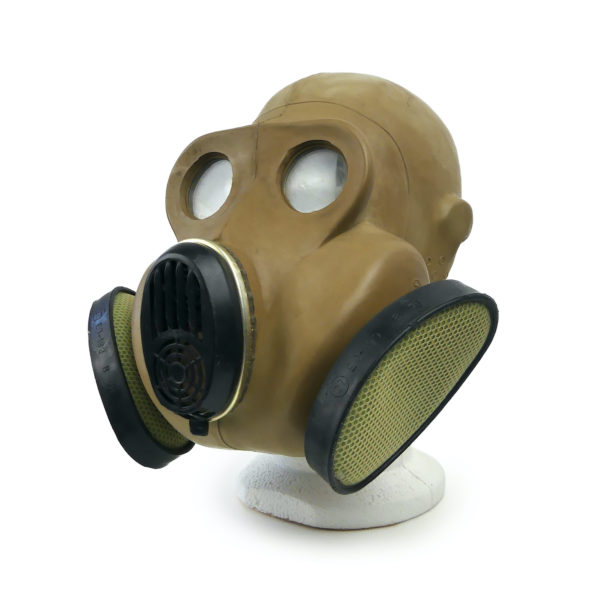 Masque à gaz filtrant biochimique soviétique PBF 1982   (3/4)