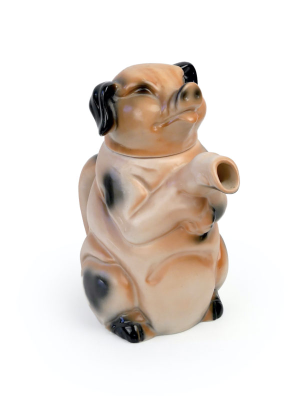Théière cochon en porcelaine ERPHILA 722 Allemagne (3/4)
