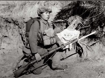 Hinomaru yosegaki drapeau japonais en soie Guerre du Pacifique (soldat)