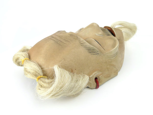 Masque Ko-jō Koushi-jō vieil homme du théâtre Nô Shōwa (dessus 3/4)