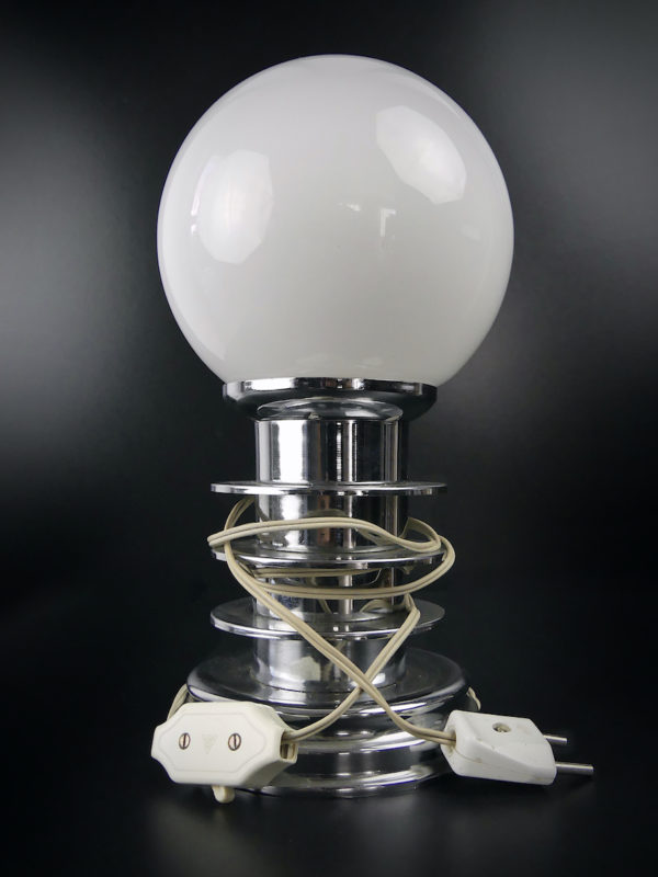 Lampe Space Age vintage design 70’s Espagne (face)