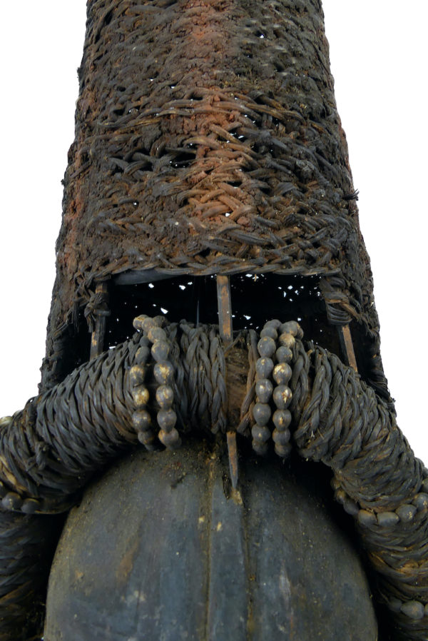 Masque de danse Tangbwal monstre Lewa Île Vokeo (détail)