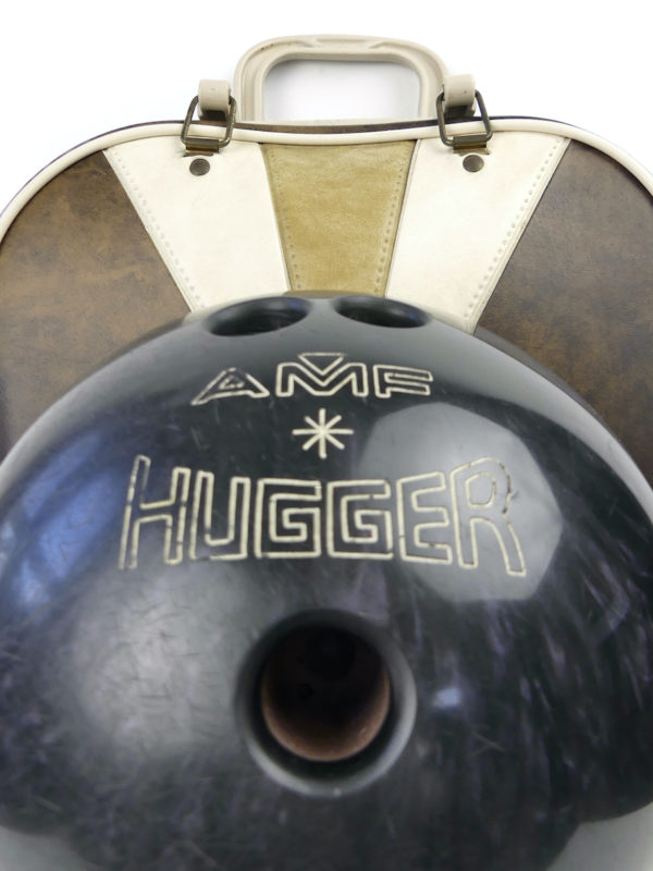 Ensemble de bowling AMF vintage 1970 (détail)