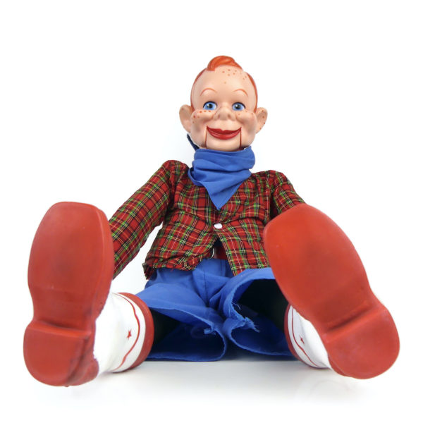 Poupée Howdy Doody marionnette vintage du ventriloque Bob Smith (face)