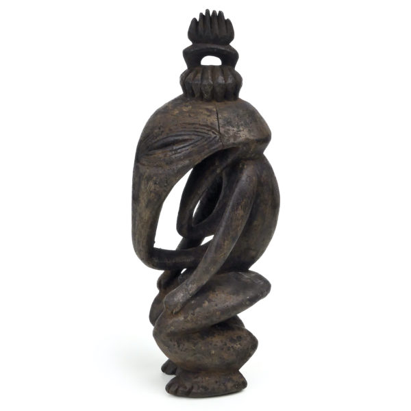 Statue d’ancêtre Ramu Papouasie-Nouvelle-Guinée (profil)