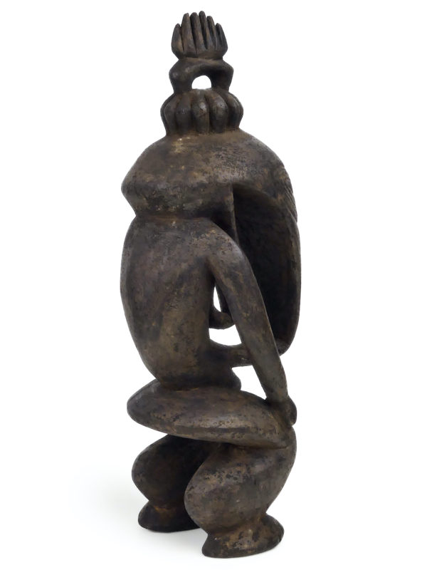Statue d’ancêtre Ramu Papouasie-Nouvelle-Guinée (3/4 dos)