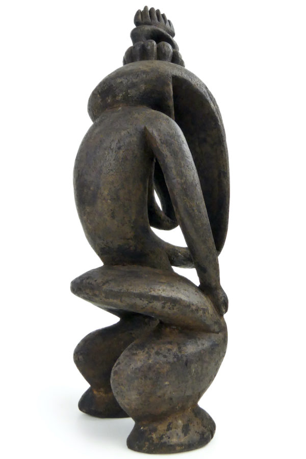Statue d’ancêtre Ramu Papouasie-Nouvelle-Guinée (3/4 dos)