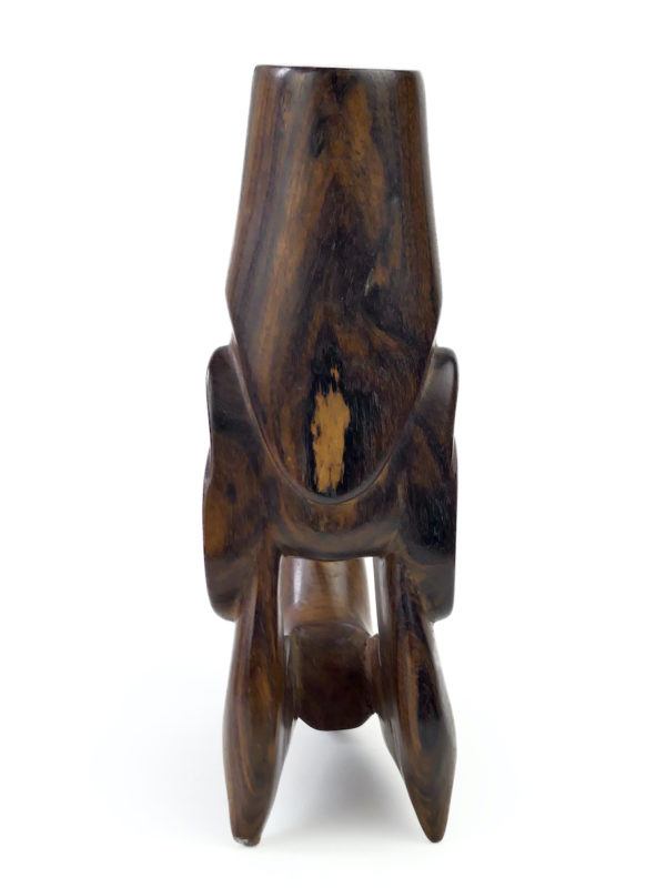 Tête de pirogue Nguzu Nguzu des îles Salomon Mélanésie (dos)