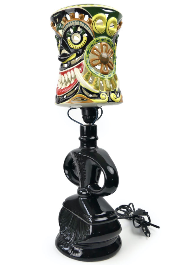 Lampe sri lankaise Kandy en céramique Ceylon Ceramics (3/4)